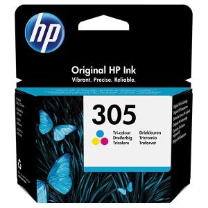 HP 305 Tri-Colour Ink Cartridge