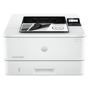 HP Laserjet Pro 4002dw Laser Printer, Monochrome, Wireless, Duplex, White, H21.6xW38.1xD35.7 cm, 2Z606F#B19