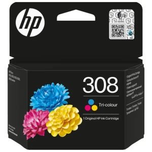 hp 308 tri-colour ink cartridge
