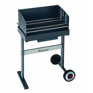 LANDMANN Charcoal BBQ, Black