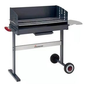 LANDMANN Charcoal BBQ, Black