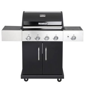 ALLGRILL Impuls Gas 4*Burners BBQ, Black/Silver