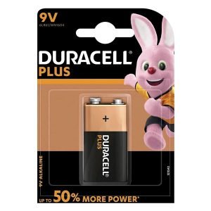 DURACELL Plus 9V Alkaline Battery