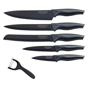 ROYALTYLINE CB5 5pc Set Stainless-Steel Kitchen knife