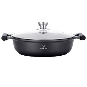 HERENTHAL CBR34M 34cm Casserole Shallow-Pot Cast Aluminum Cookware