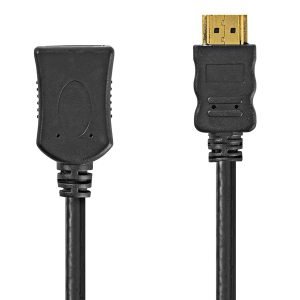 NEDIS CVGP34090BK50 HDMI Video Cable 5.0m, Male to Female, 4K @ 30Hz, Black