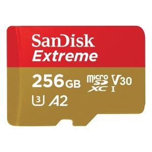SANDISK Extreme MicroSDXC 256GB Memory Card