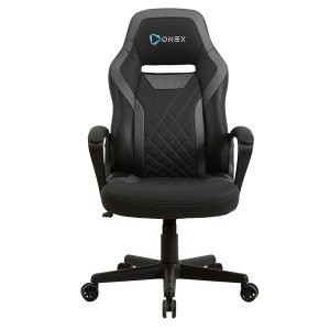 ONEX GX1 Gaming Chair, PU Leather, Black