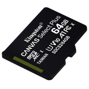 KINGSTON Canvas Select Plus MicroSDXC 64GB Memory Card