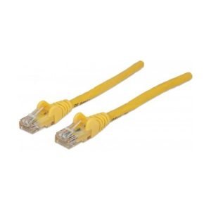 INTELLINET 342377 RJ45 Cat6 UTP Patch-Lead 3.0m, Male to Male, Yellow