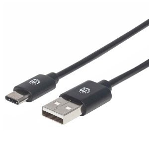 MANHATTAN 353298 USB Cable, 1.0m, Male to Male