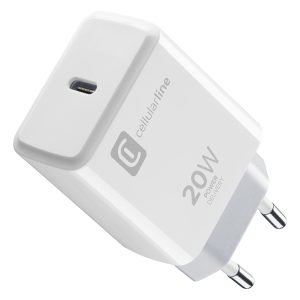 CELLULARLINE ACHIPHUSBCPD20WW Wall 20W Charger