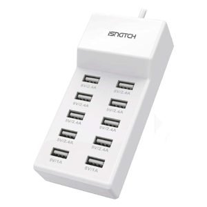 ISNATCH 59180534 Desktop 50W Quick Charging Station