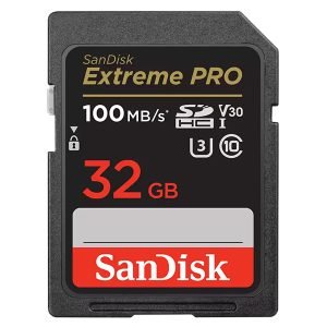 SANDISK Extreme Pro SDHC 32GB Memory Card