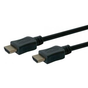 GBC 14285199 HDMI Video Cable 1.5m, Male to Male, 4K @ 60Hz, Shielded, Black