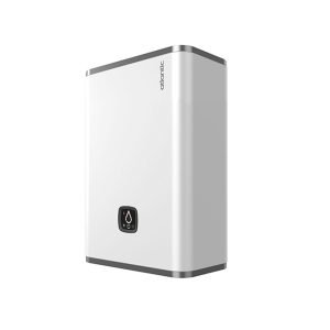 ATLANTIC Vertigo Steatite 30 25Ltr Water heater, Vertical, Horizontal, Wi-Fi, Ceramic, Double Steatite, Square Slim, White, 5 Year Warranty