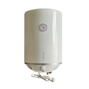 ATLANTIC Steatite 30Ltr Water heater, Vertical, Horizontal, Ceramic, Slim, White, 5 Year Warranty
