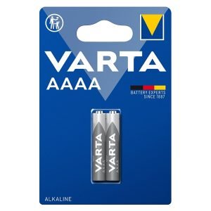 VARTA AAAA Alkaline Battery, 2 Pack