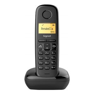 GIGASET A270 Cordless Phone, with Handsfree, Black