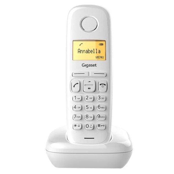 GIGASET A170 Cordless Phone White 1 gigaset a170 cordless phone