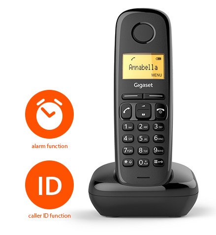 GIGASET A170 Cordless Phone White 7 gigaset a170 cordless phone