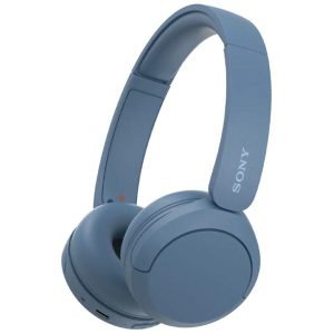SONY WH-CH520 On-Ear Wireless Headphones, Blue