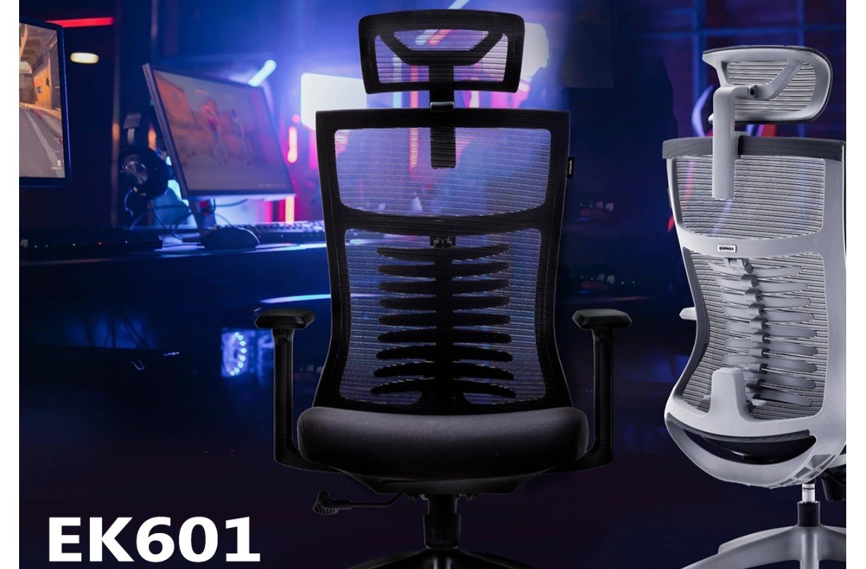 RAIDMAX Drakon EK601 Gaming Chair, Fabric, Black 4 raidmax drakon ek601 gaming chair, fabric, black