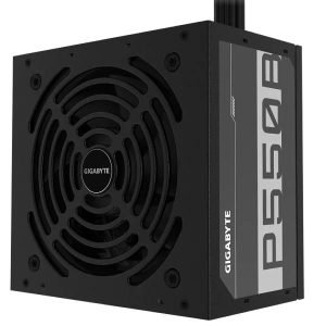 GIGABYTE GP-P550B Power Supply Unit, 550W, 80 Plus Bronze, Black