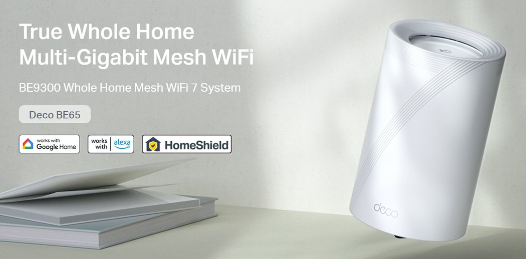 tplink deco be65 (3-pack) mesh router