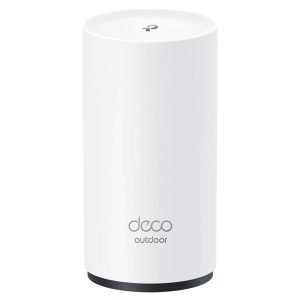 TPLINK DECO X50-Outdoor (1 Pack) Mesh Router, AX3000, Dual Band, Wi-Fi 6 System, Gigabit, White