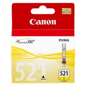 CANON CLI521 Yellow Ink Cartridge