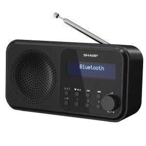 SHARP DRP-420 BK Digital Radio, Black