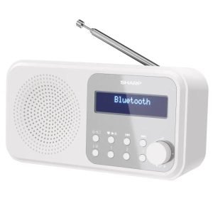 SHARP DRP-420 WH Digital Radio, White