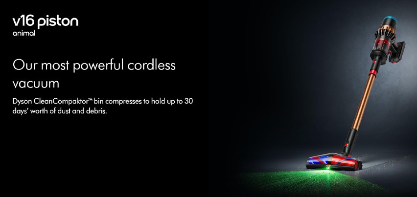 dyson v16 piston animal 315aw upright vacuum cleaner