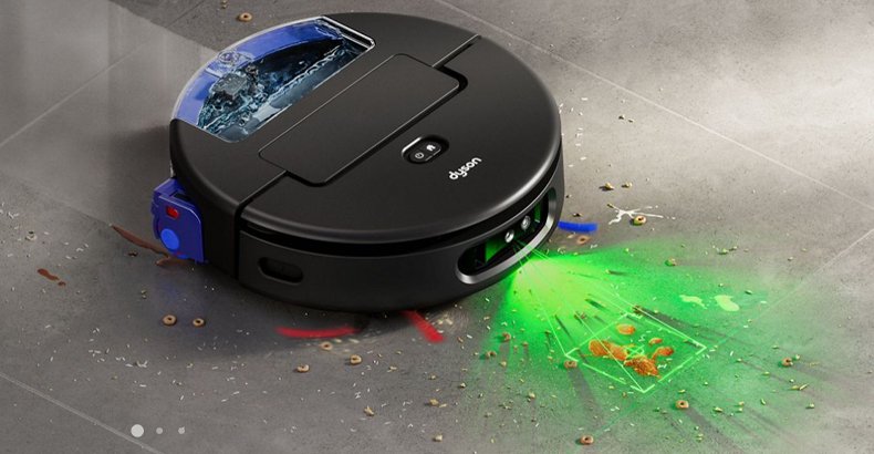 dyson spot+scrub ai rb05-a wet & dry 18,000pa robot vacuum cleaner