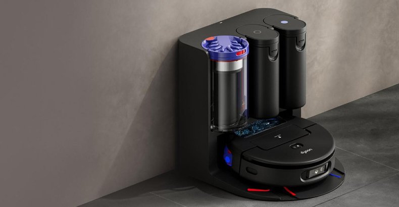 dyson spot+scrub ai rb05-a wet & dry 18,000pa robot vacuum cleaner