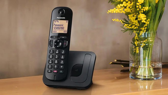 PANASONIC KX-TGC250JTB Cordless Phone 4 panasonic kx-tgc250jtb cordless phone