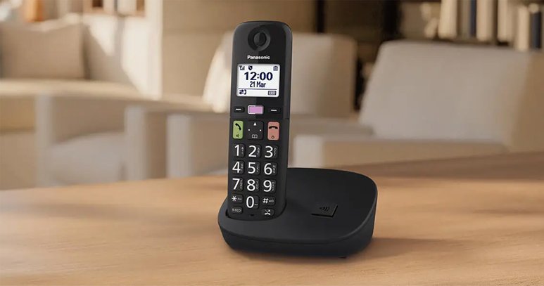 panasonic kx-tgu110exb cordless phone