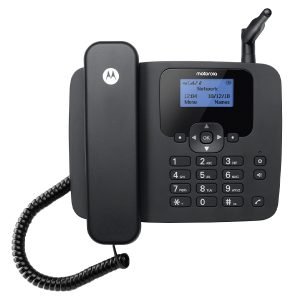 MOTOROLA FW410L 4G, Use with SIM card Only, Wifi Hotspot Function, Battery or Main Powered, Black