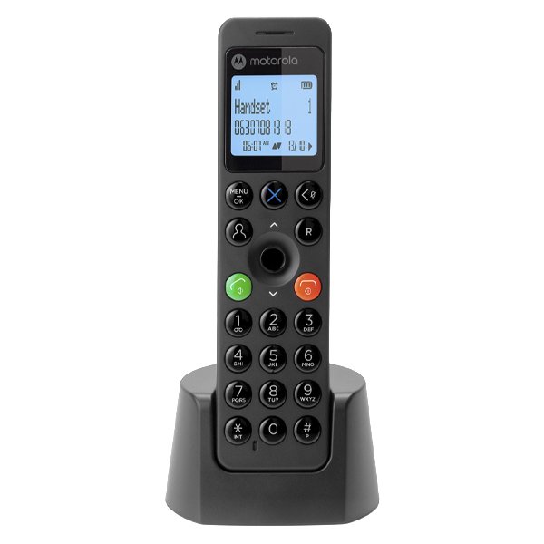 MOTOROLA DOT201 Cordless Phone 1 motorola dot201 cordless phone