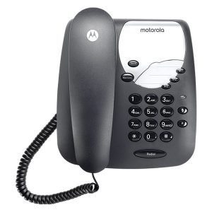 Motorola CT1 Wall/Desk Corded Phone, Black