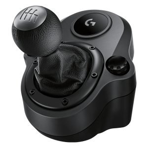 LOGITECH Driving Force Add-on Shifter, Compatible with G29/G920/G923 Steering-Wheel, Xbox One/Xbox Series X|S/PS4/PS5/PC, Black, 941-000130