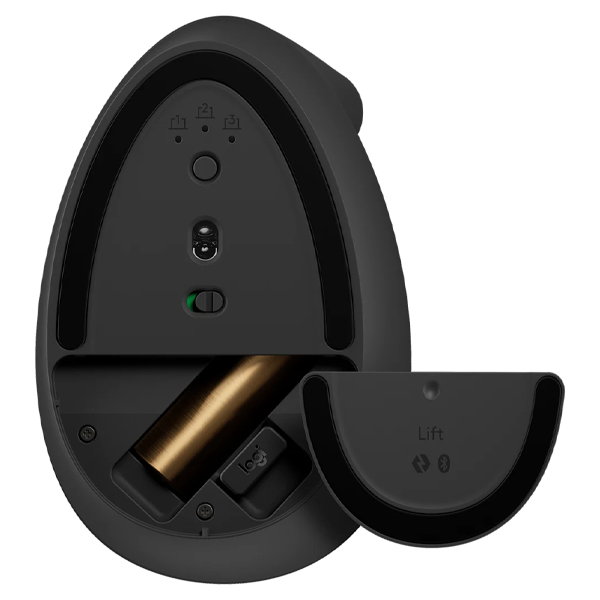 LOGITECH Lift Vertical Wireless/Bluetooth 6*Buttons Mouse