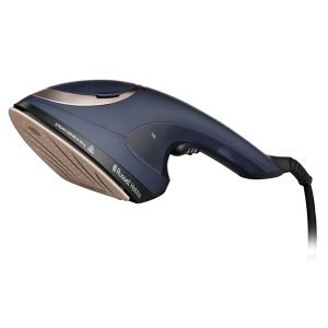 RUSSELLHOBBS Steam Genie 2in1 1700W Steam Iron, Ceramic Plate, Travel/Storage Bag, 150ml, Blue
