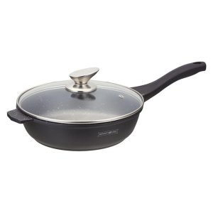 ROYALTYLINE BDF24ML 24cm Frying Deep Pan Cast Aluminum Cookware