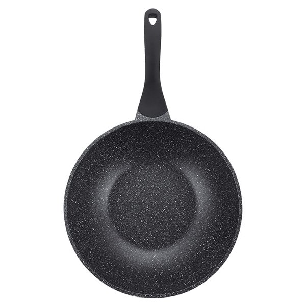 ROYALTYLINE BW30M 30cm Wok Pan Cast Aluminum Cookware 3 royaltyline bw30m 30cm wok pan cast aluminum cookware - image 2