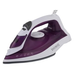 ROYALTYLINE DB15413-PURPLE 2400W Steam Iron, Ceramic plates, 260ml, Vertical steam, Burst steam, Spray function, Purple/White