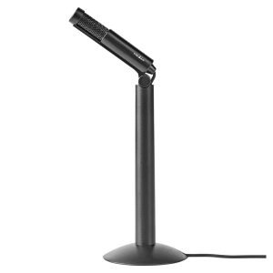 NEDIS MICSJ100BK Desktop Microphone, Jack, 1.8M Cable, Black