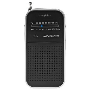 NEDIS RDFM1110SI Portable Radio, Black