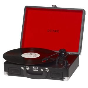 DENVER VPL-120B Turntable, Black